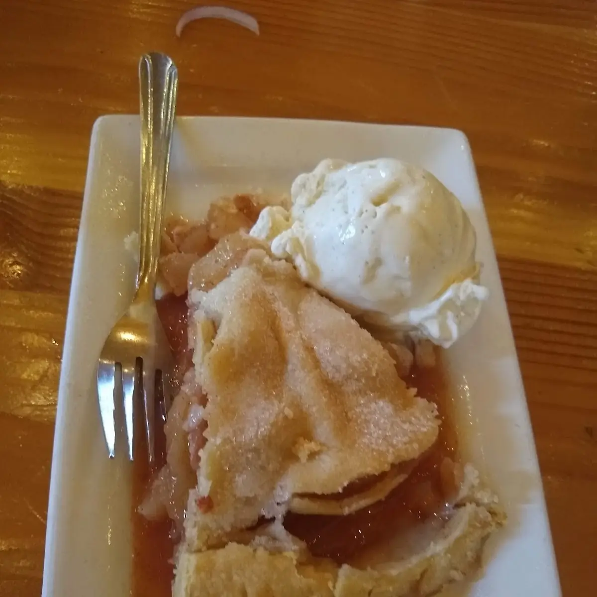 Apple Pie and Vanilla Ice Cream
