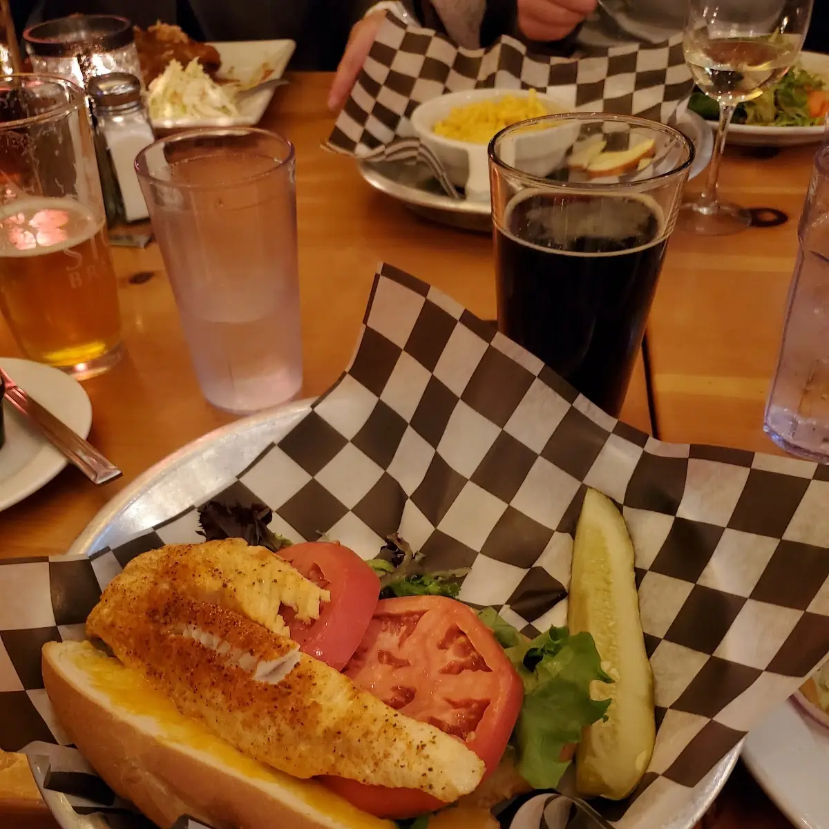 Walleye Sandwich