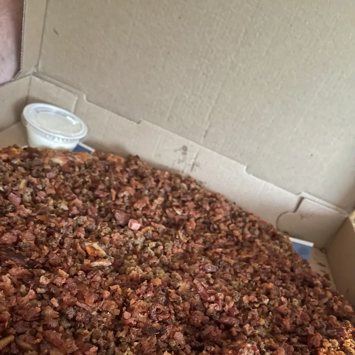 Halal BBQ Chicken Pizza