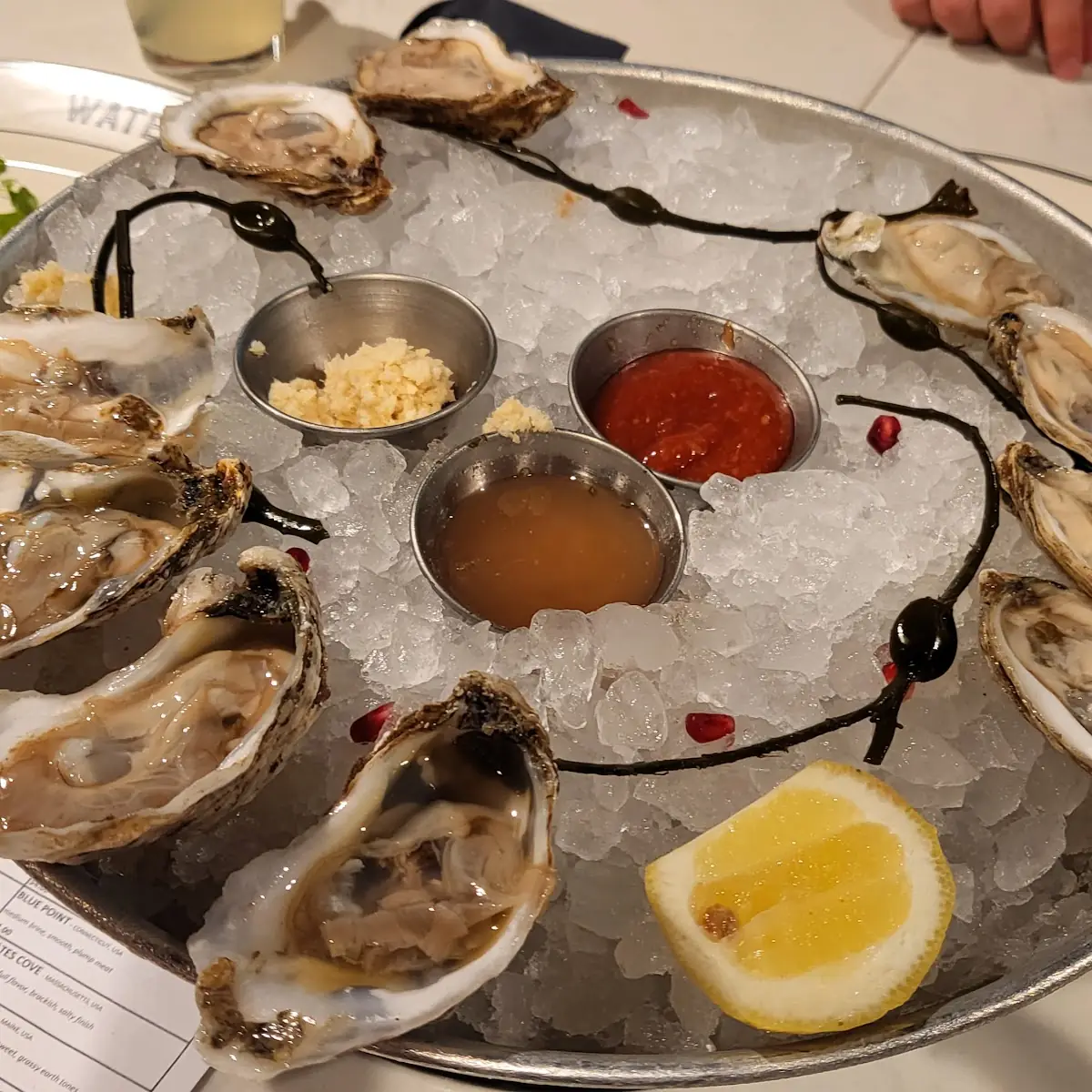 Oysters on the Half Shell