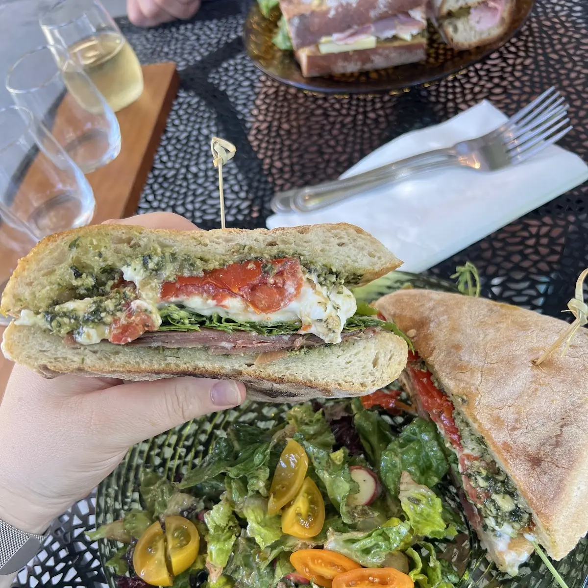 Sandwich and Side Salad