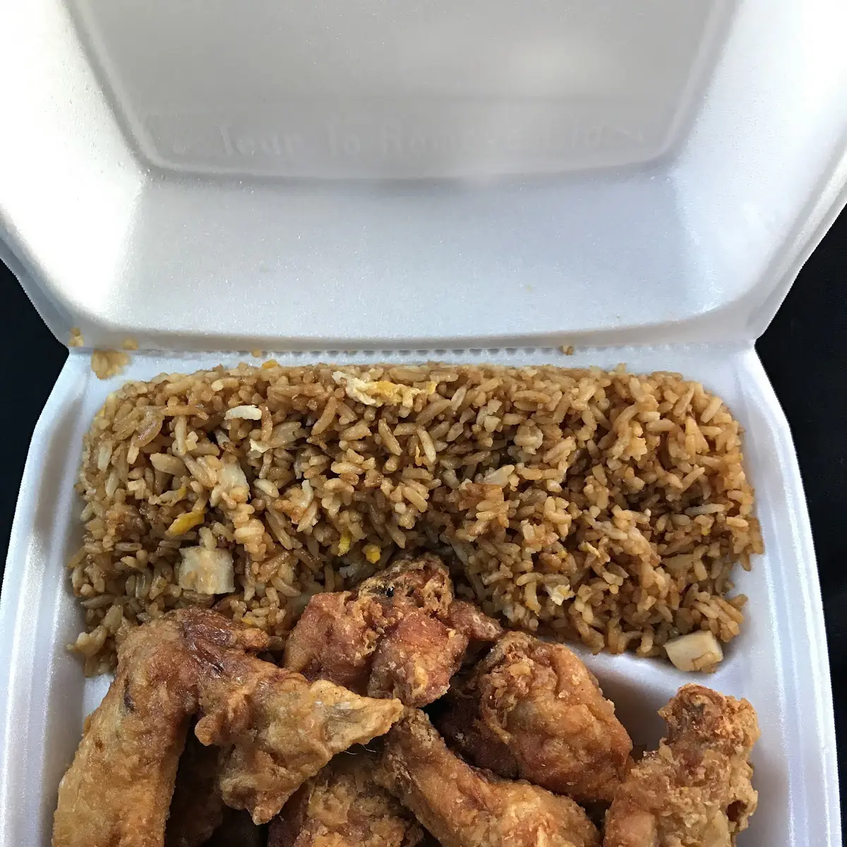 Combo with Chicken Fried Rice