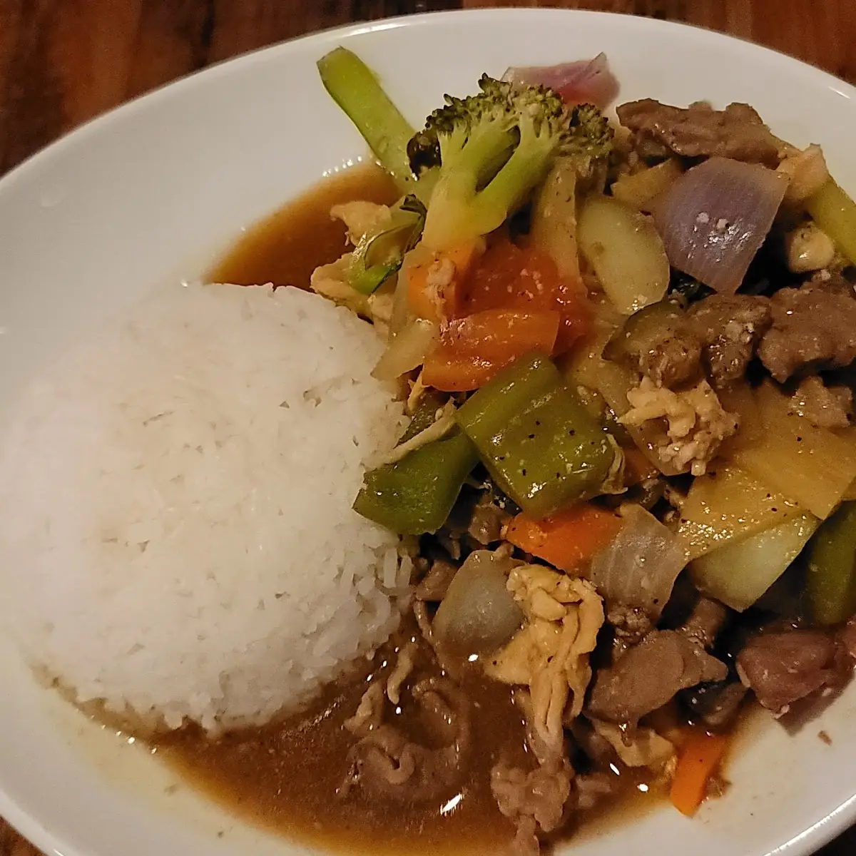 Assorted Vegetables with Beef