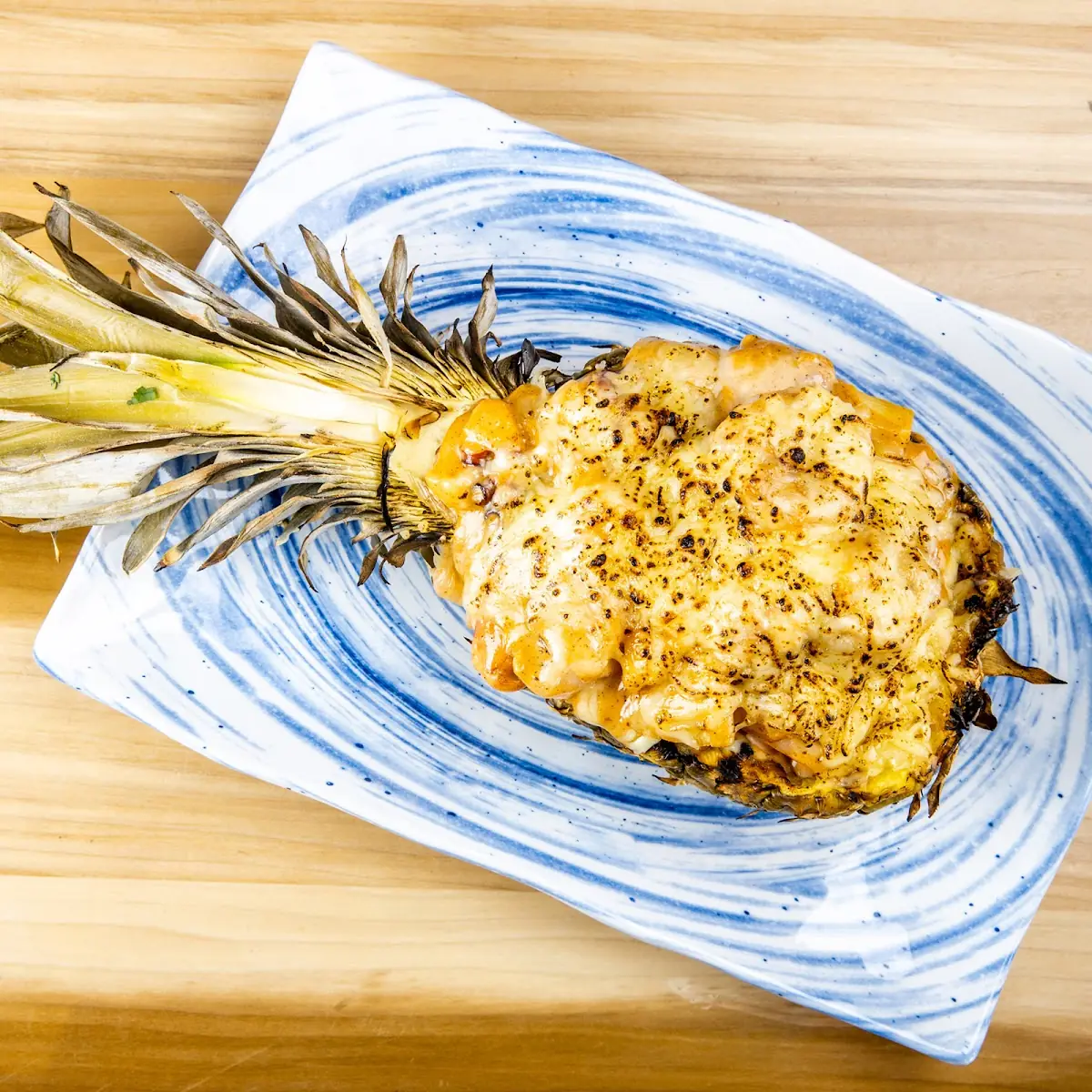 Piña Rellena - Stuffed Pineapple