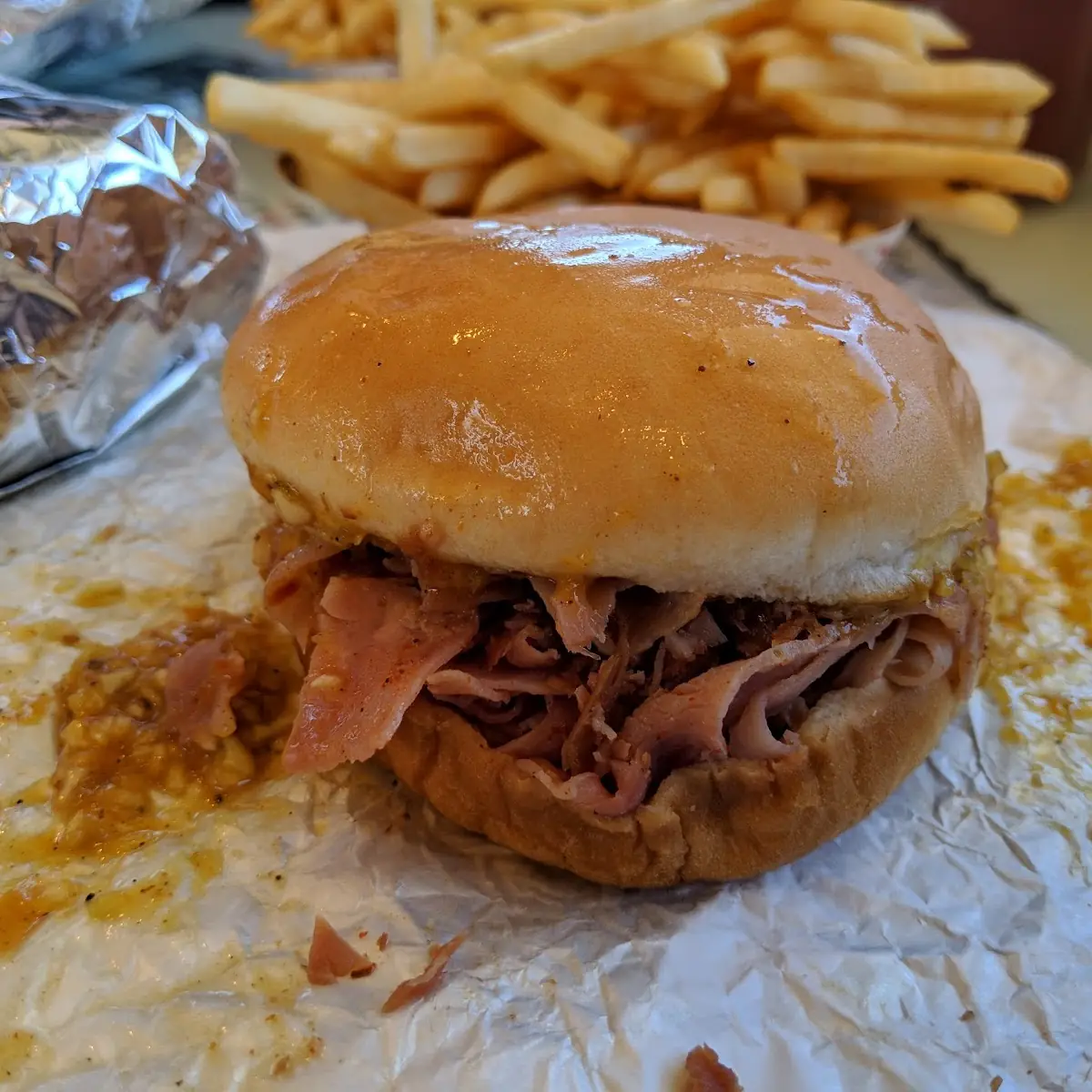 Pork and Beef Sandwich