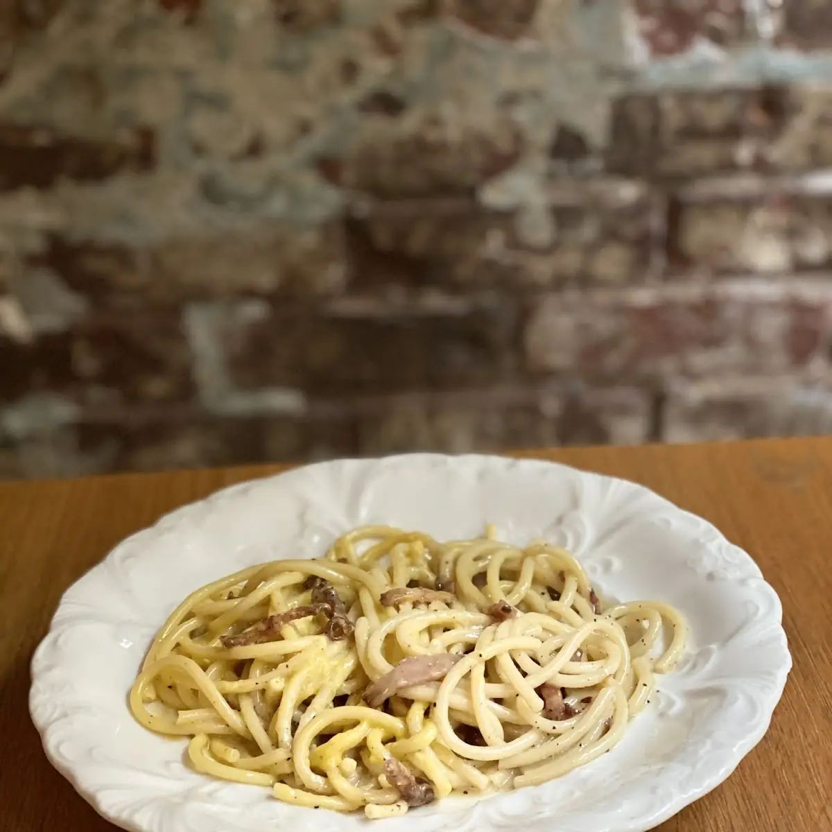 Bucatini Carbonara