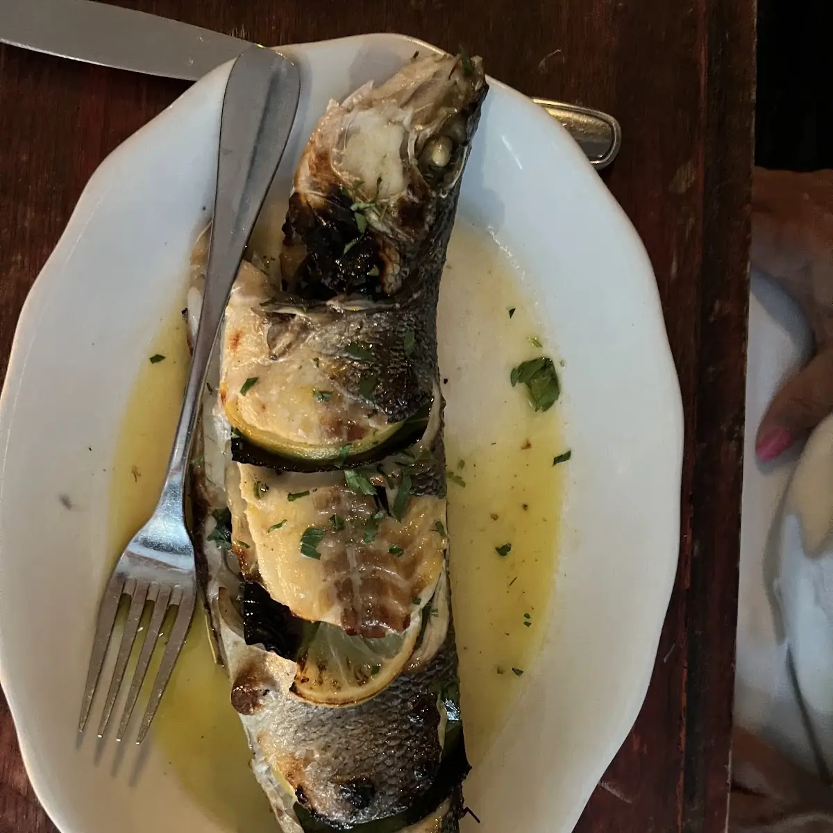 Whole Branzino