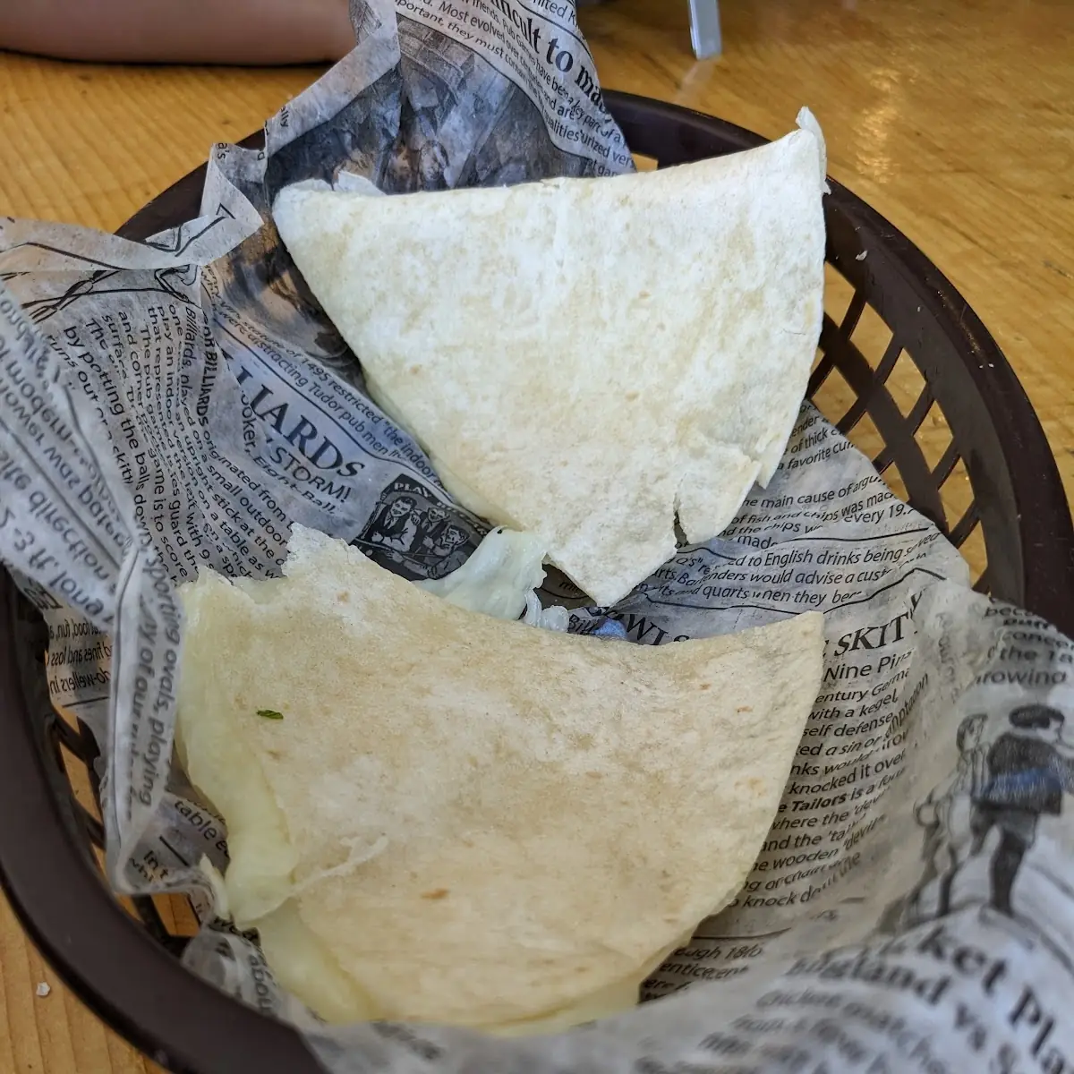 Kids Cheese Quesadilla