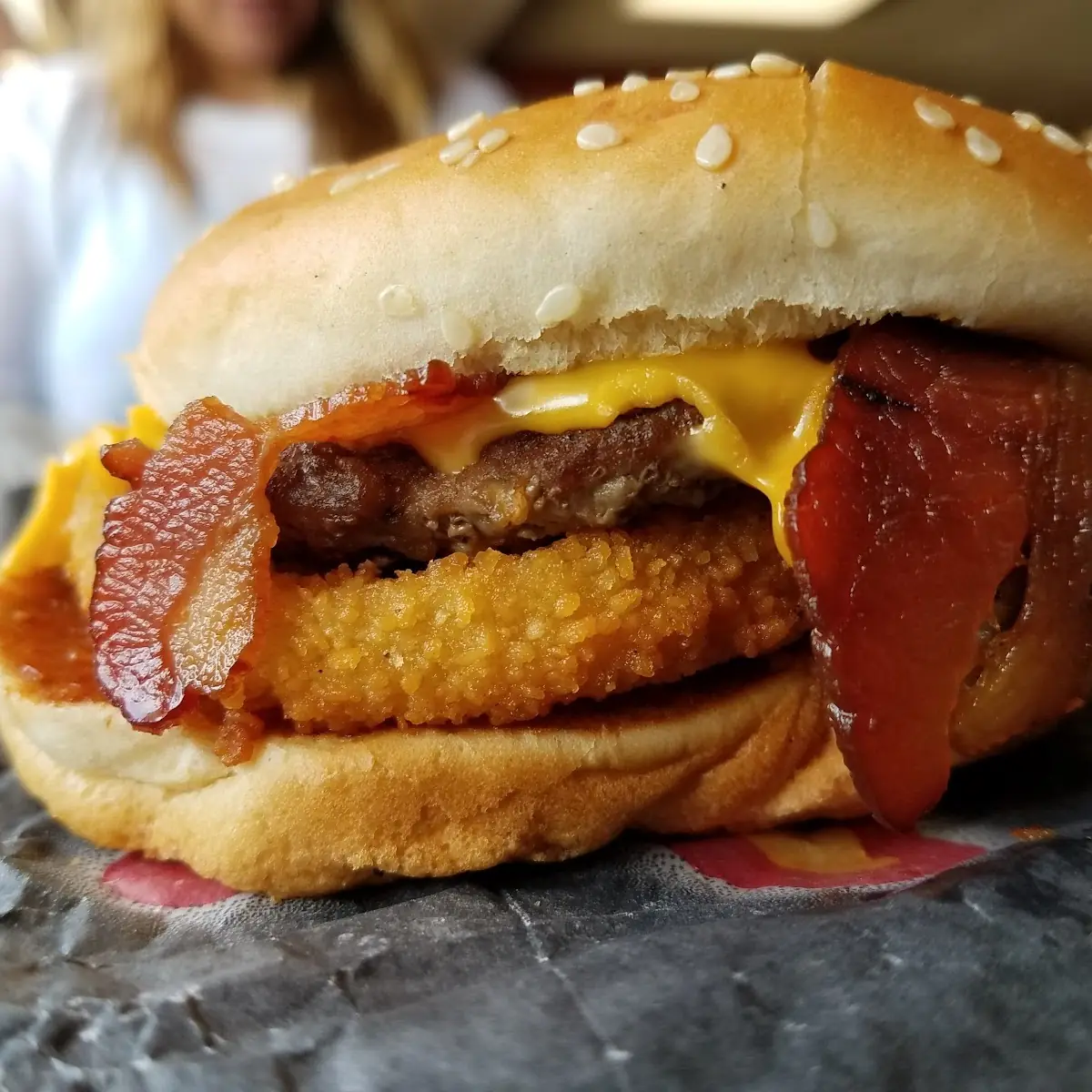 Western Bacon Cheeseburger