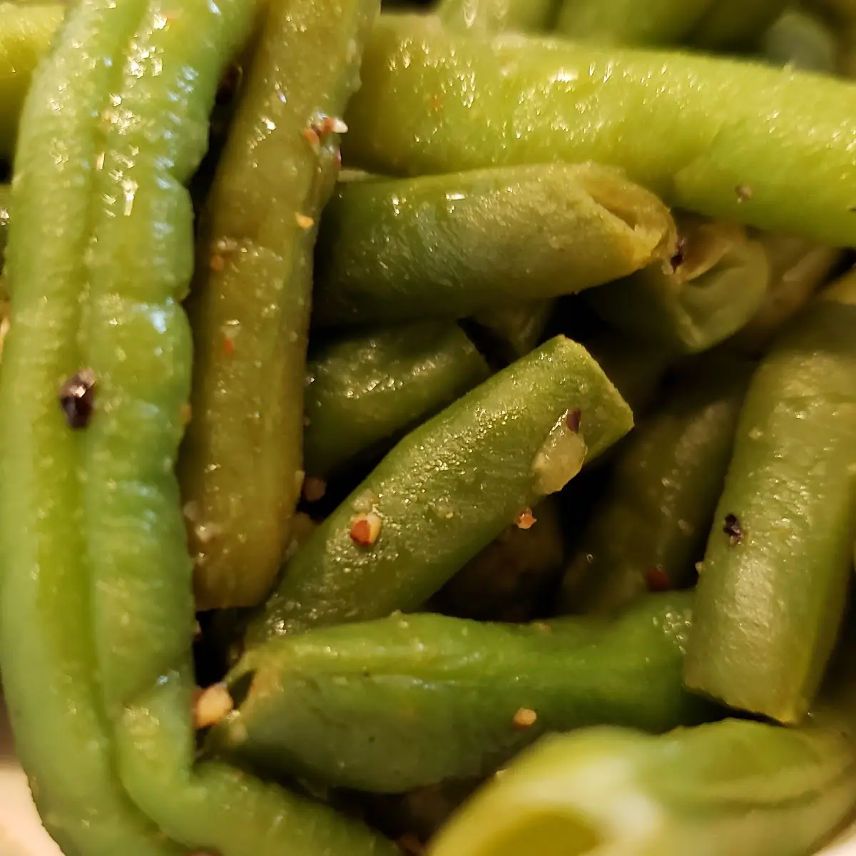 Fire Ice Pickles Green Beans and Applesauce
