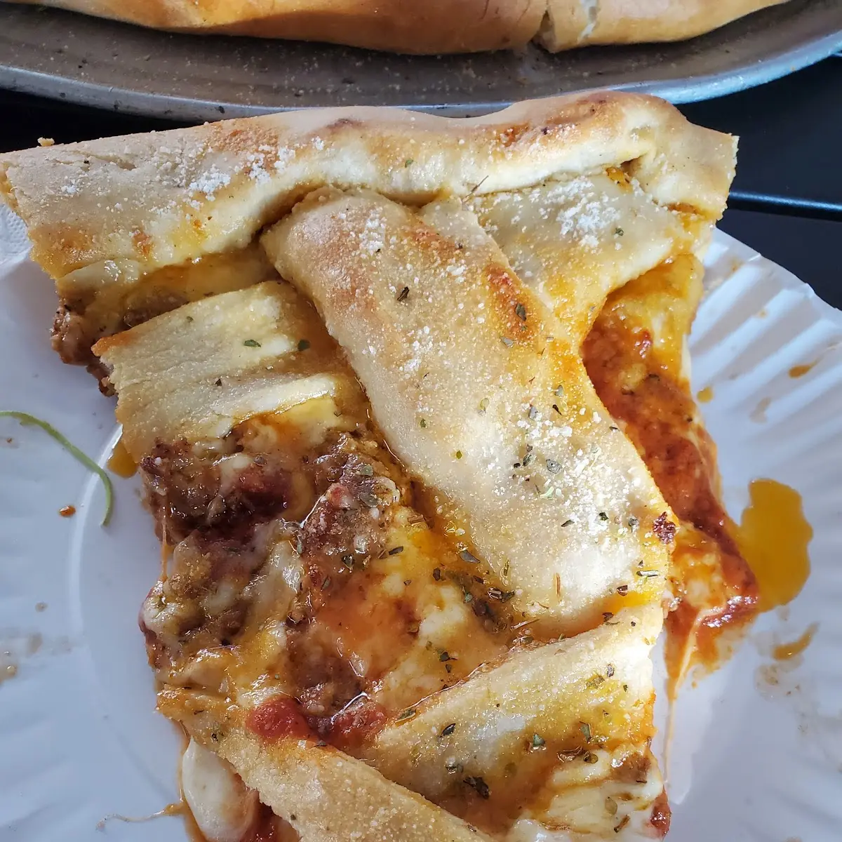 Meatball Parmigiano Stuffed Crust Pizza
