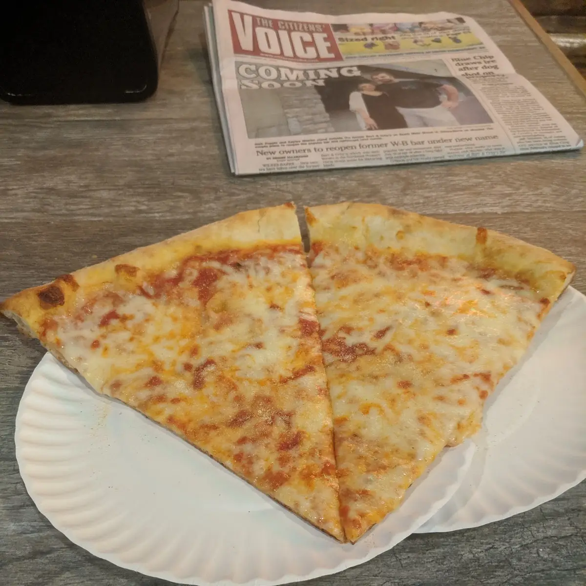 Plain Pizza Slices