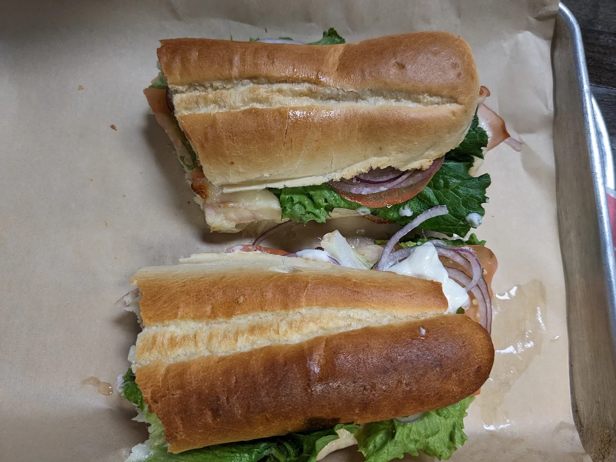 Footlong Turkey and Cheese Sub