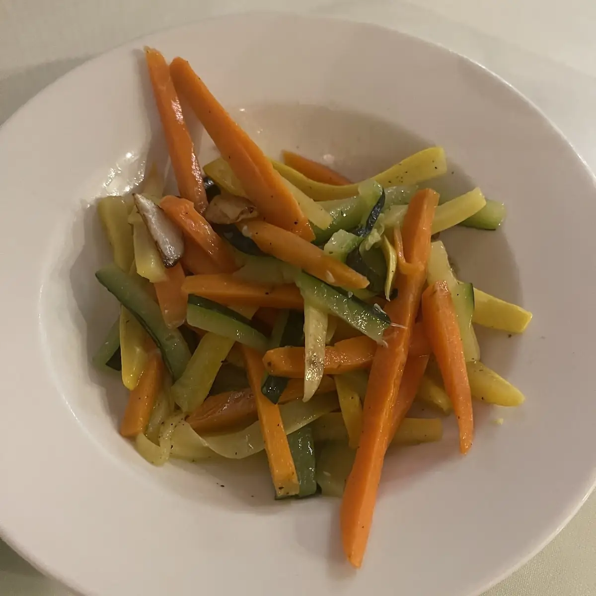 Julienne Mixed Vegetables