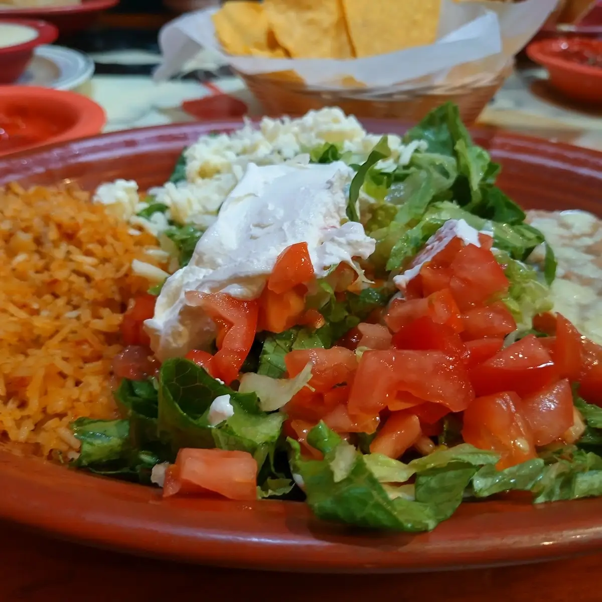 Taco Mexican Rice & Refried Beans