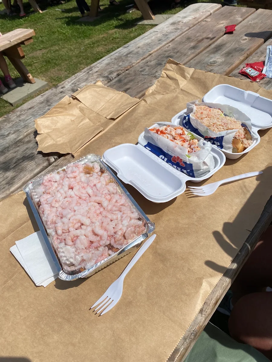 Poutine Shrimp, Cantine Ste-Flavie