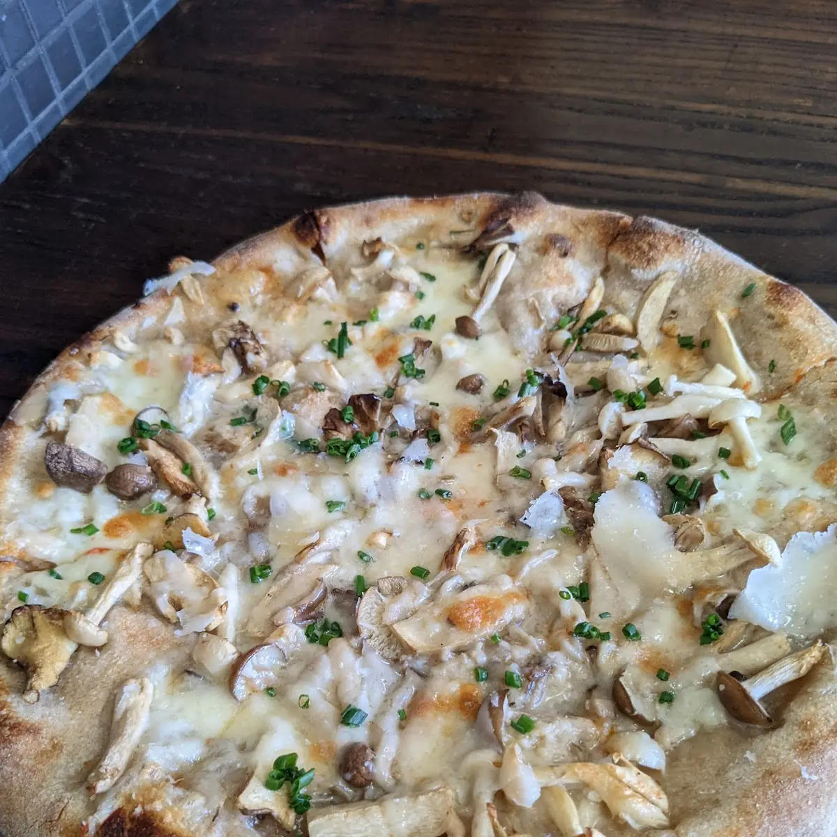 Mushroom Pizza