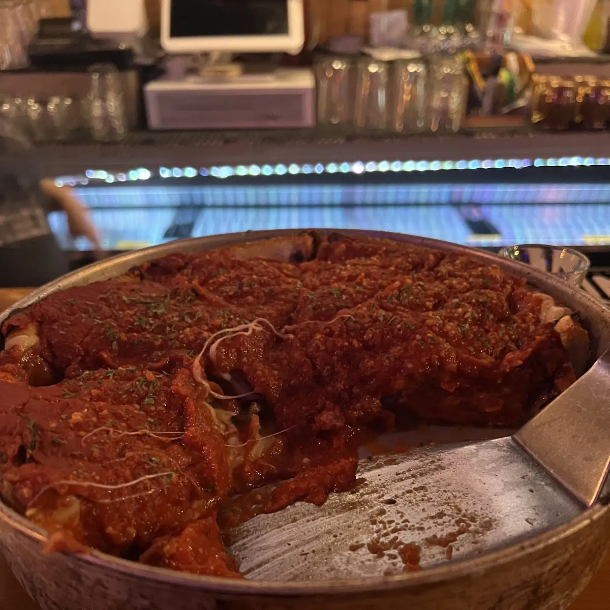 Chicago Deep Dish Pizza Pepperoni