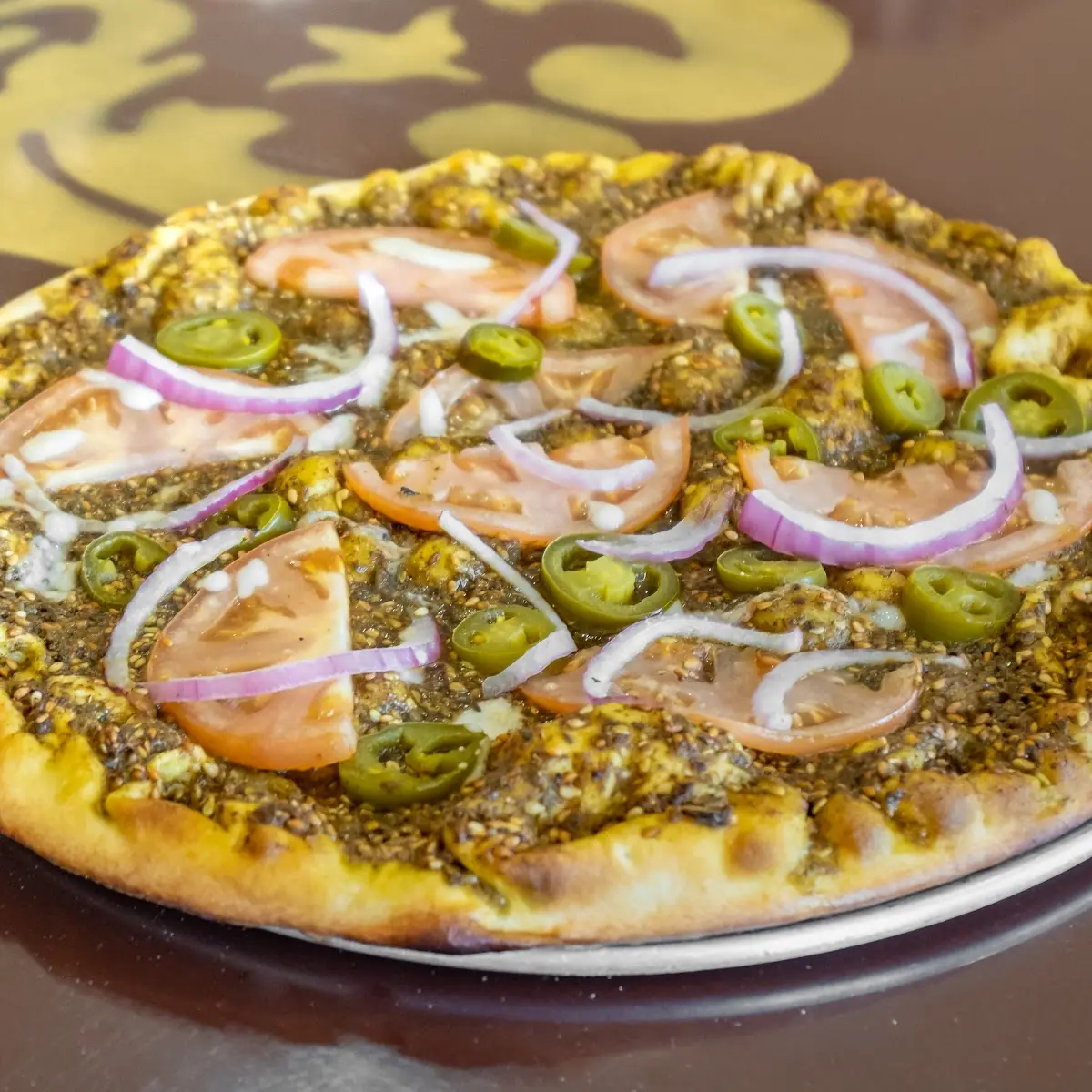 Zaatar Manakish Flatbread