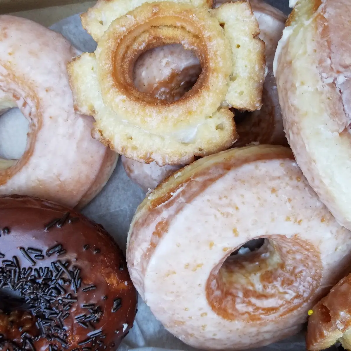 Chocolate Glazed Vanilla Glazed Old Fashioned