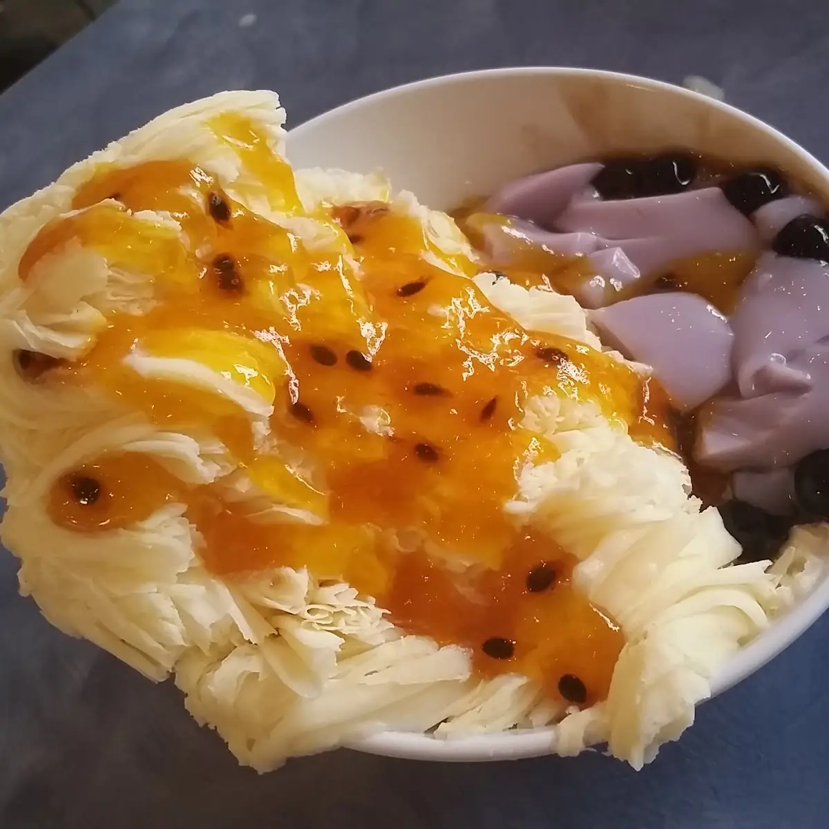 Passion Fruit Snow Ice