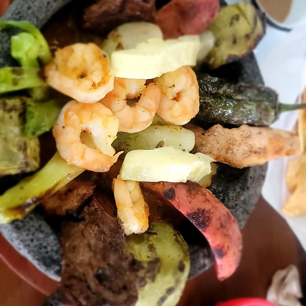 Molcajete Mar Y Tierra