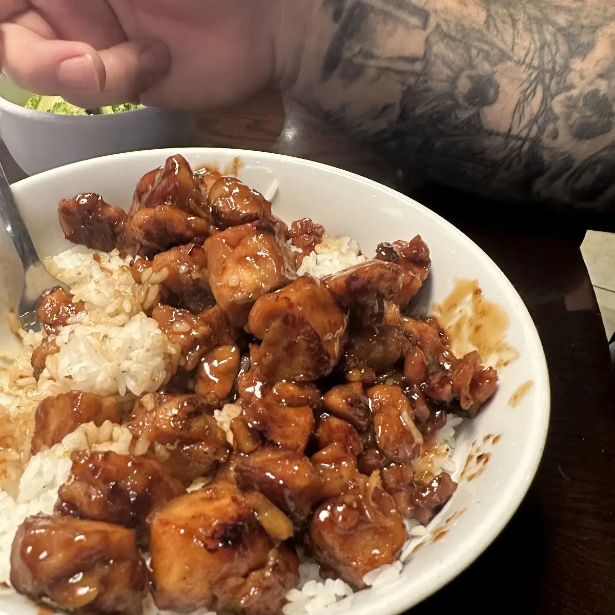 Teriyaki Chicken with Steamed Rice Bowl
