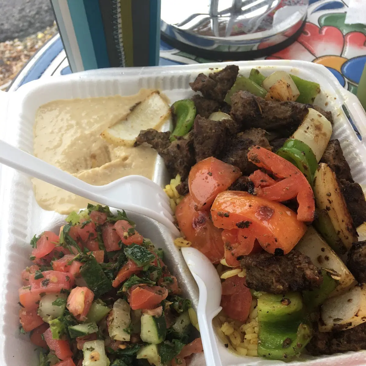 Lamb Kebab Wrap