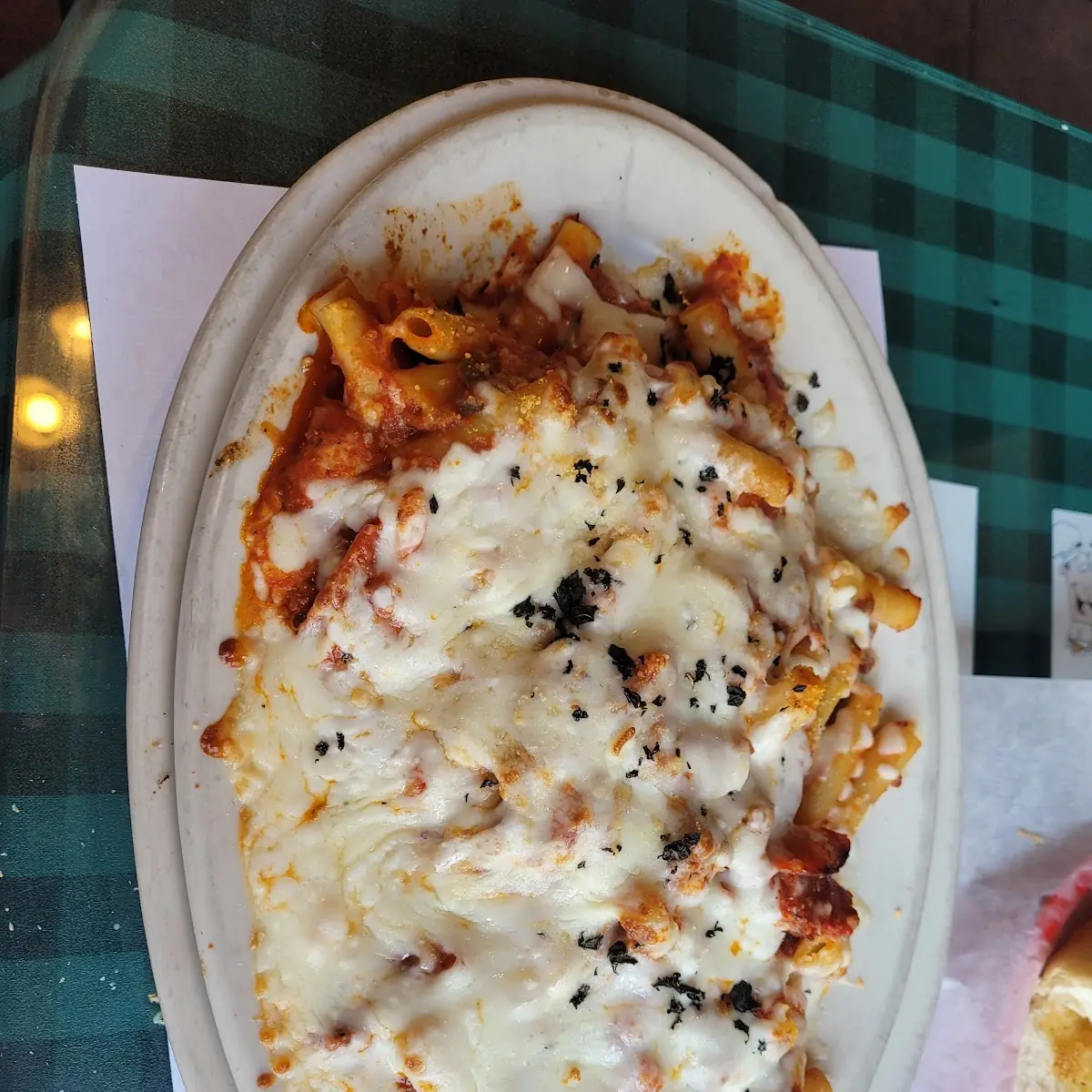 Baked Ziti with Meat Sauce