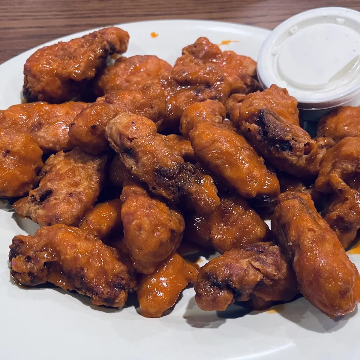 Boneless Wings with Buffalo Sauce