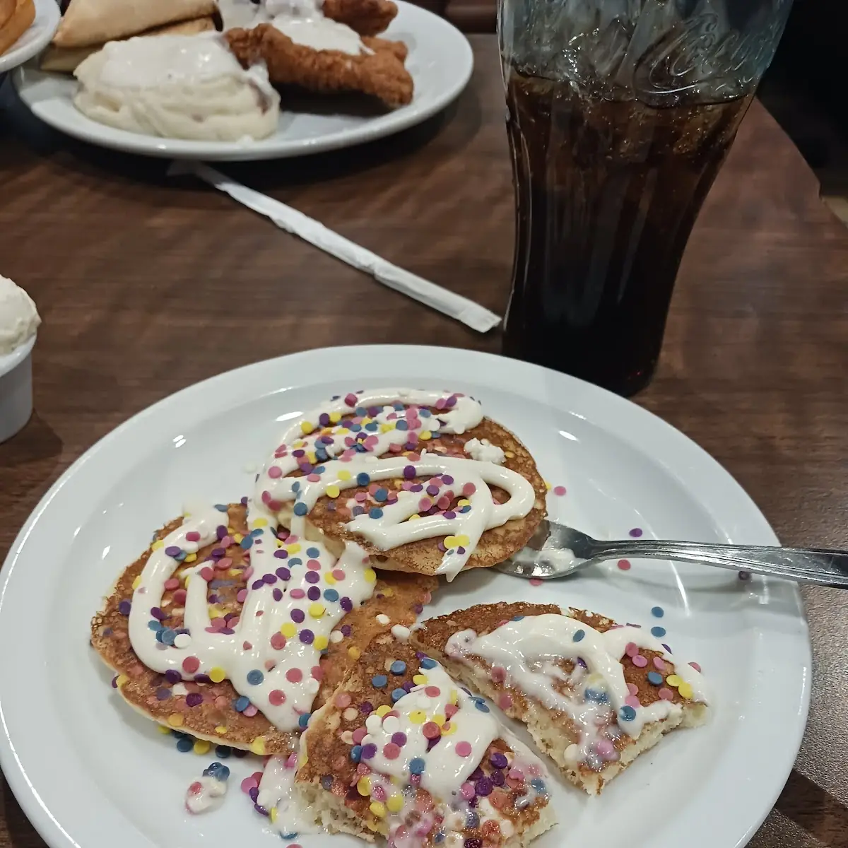 Cinnamon Roll Pancake Slam