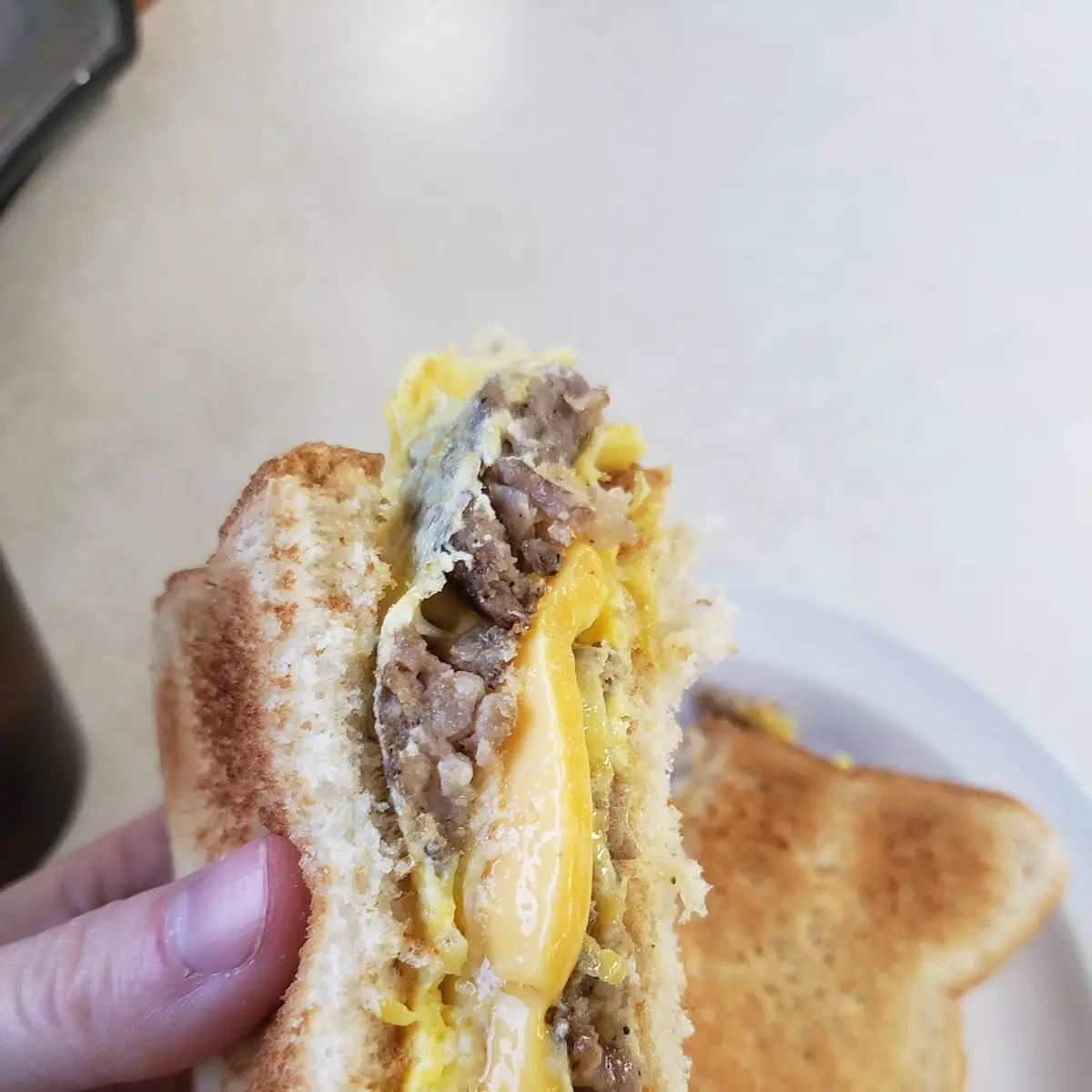 Sausage and Egg Sandwich