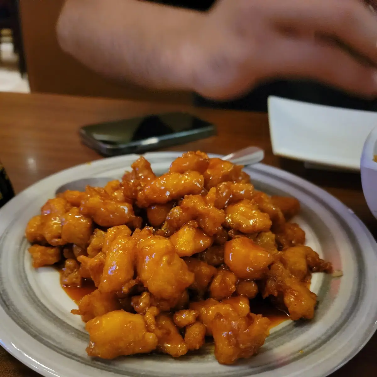 F Crispy Orange Chicken