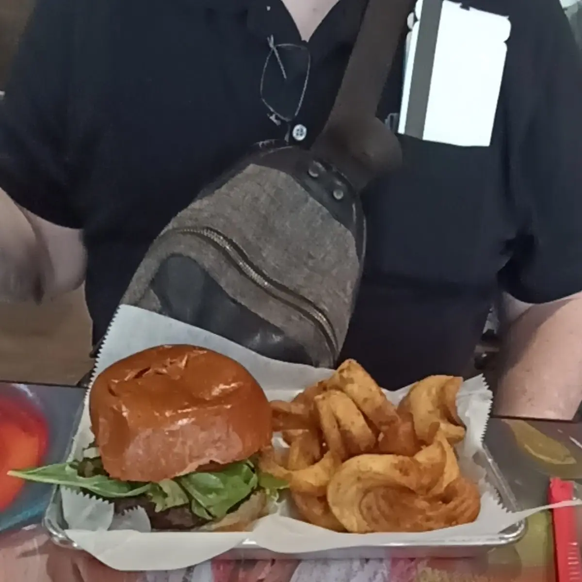 Burger and Fries