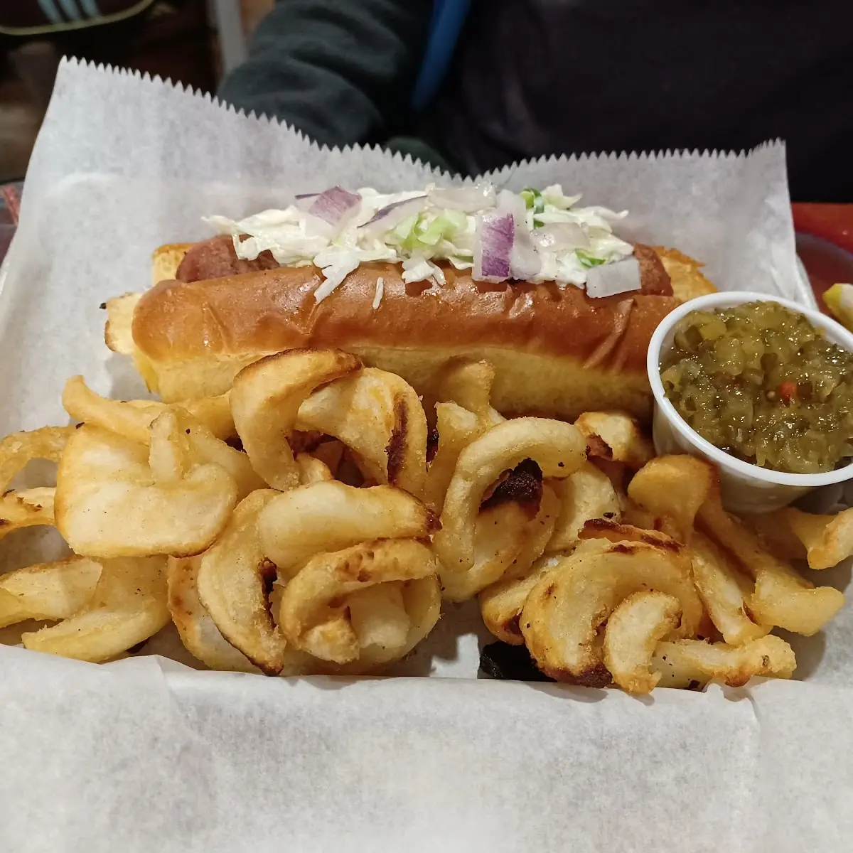 Hot Dog and Fries