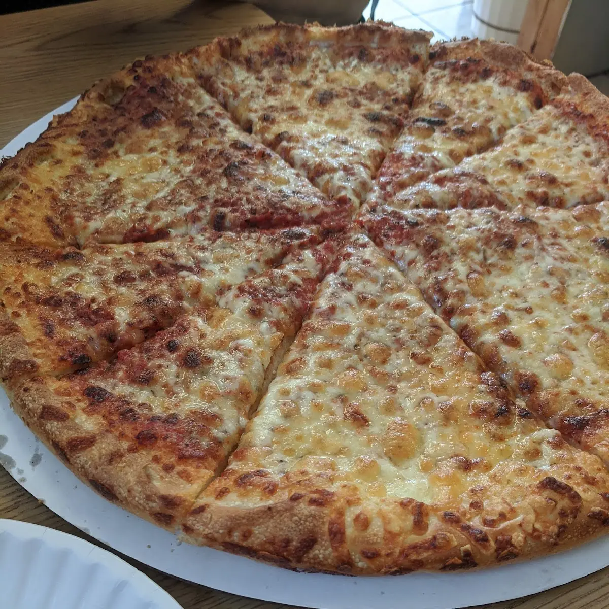 Large Plain Cheese Pizza