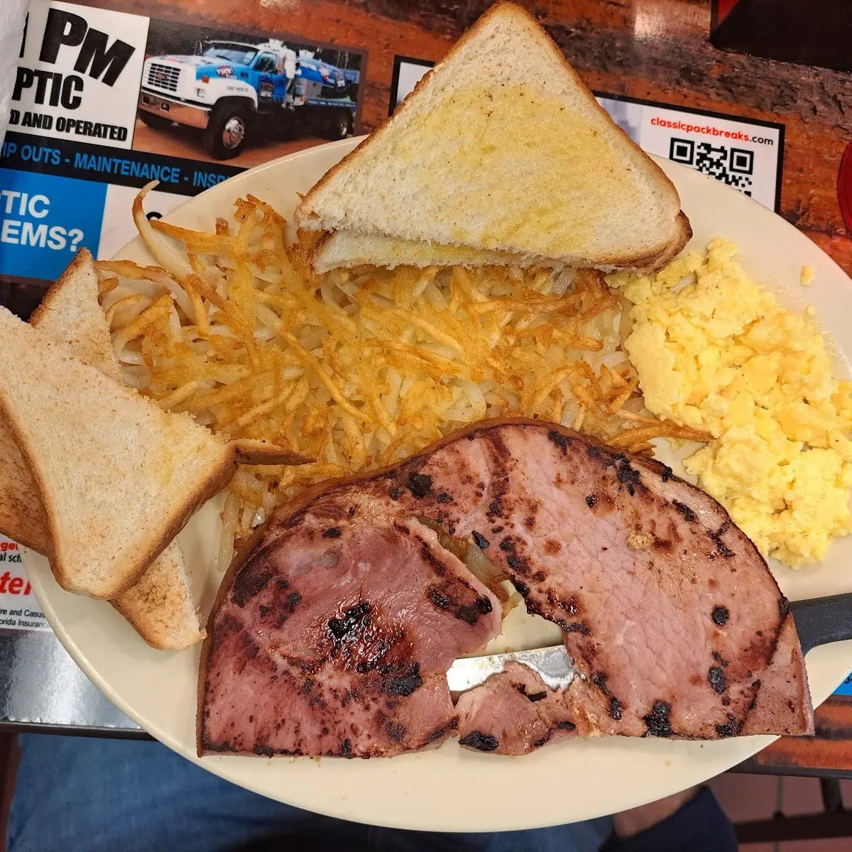 Country Ham Breakfast Platter