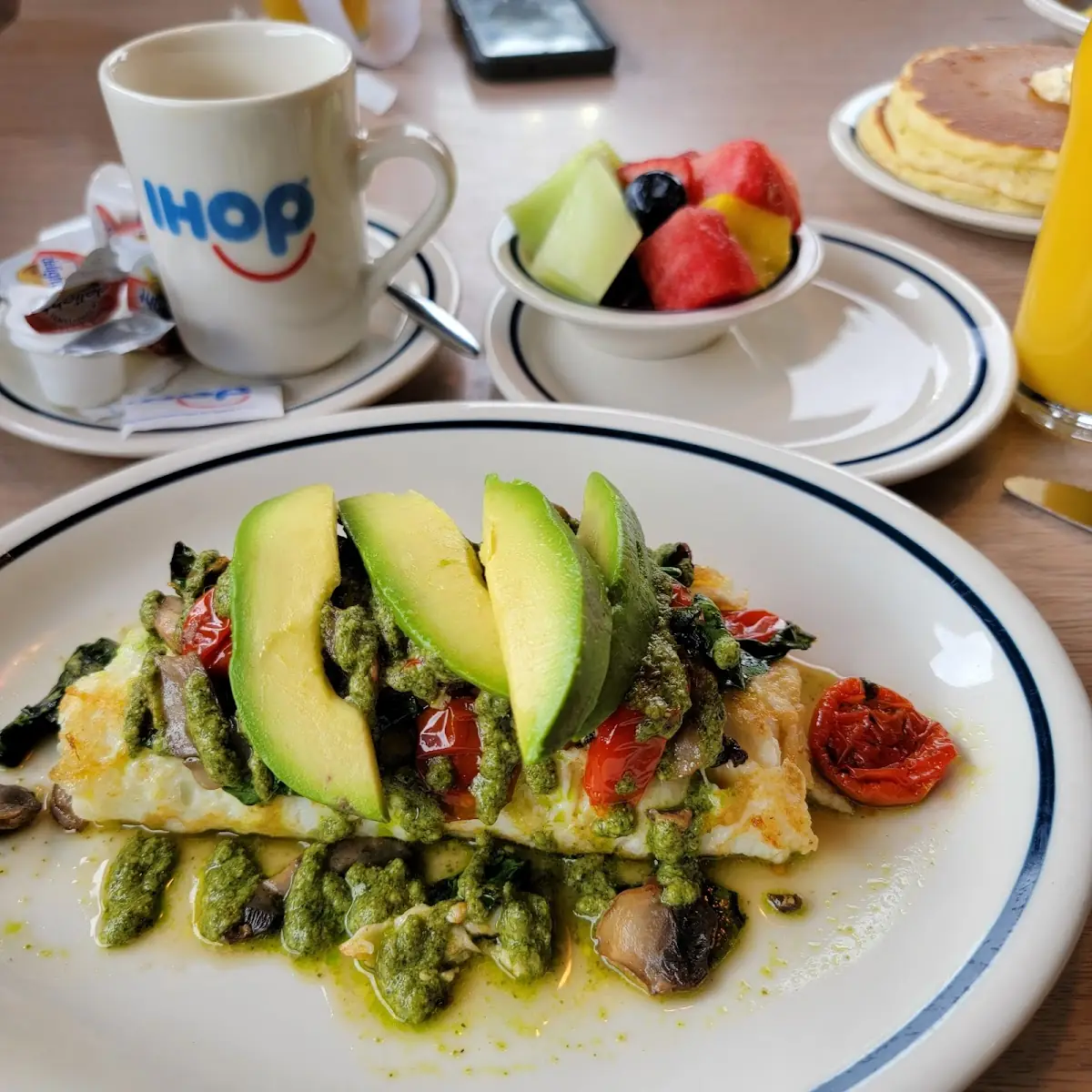 Pesto Egg White Omelette