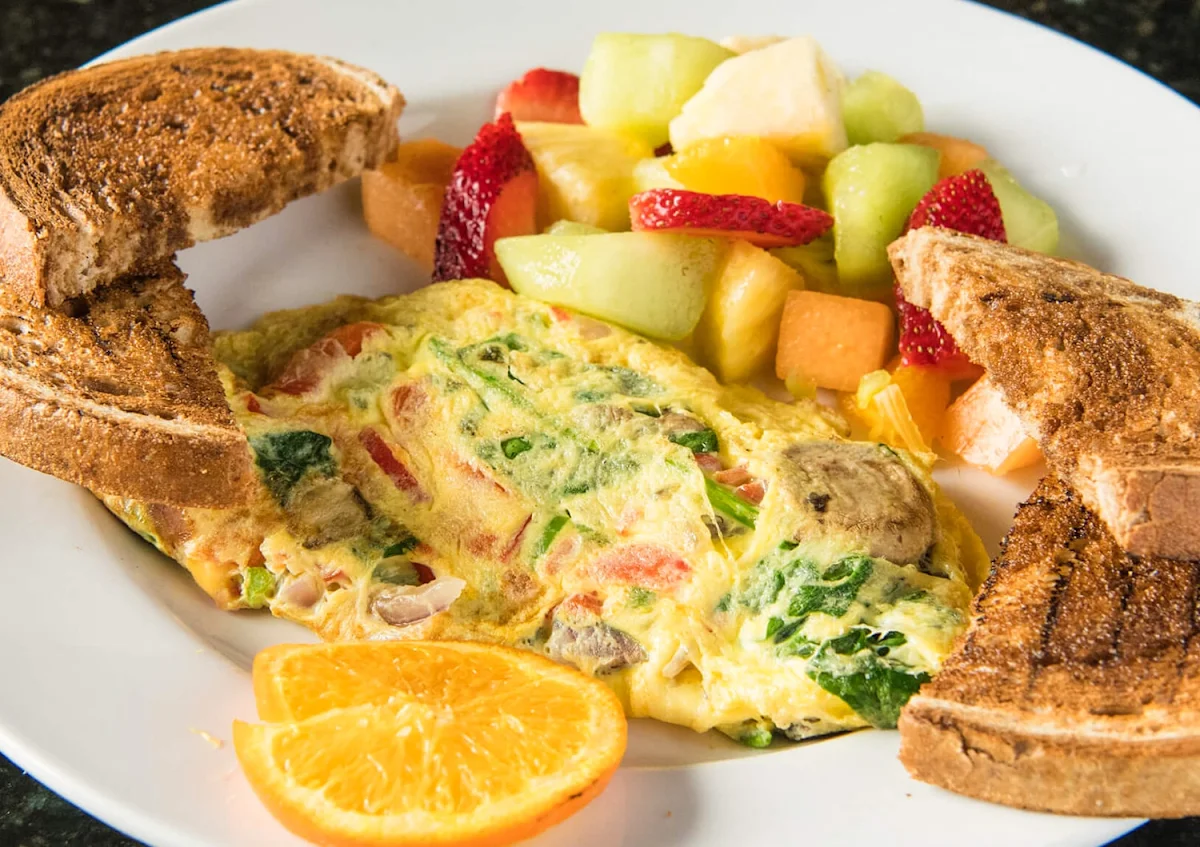 Breakfast - Omelettes, SymposiumCafeRestaurant Bolton