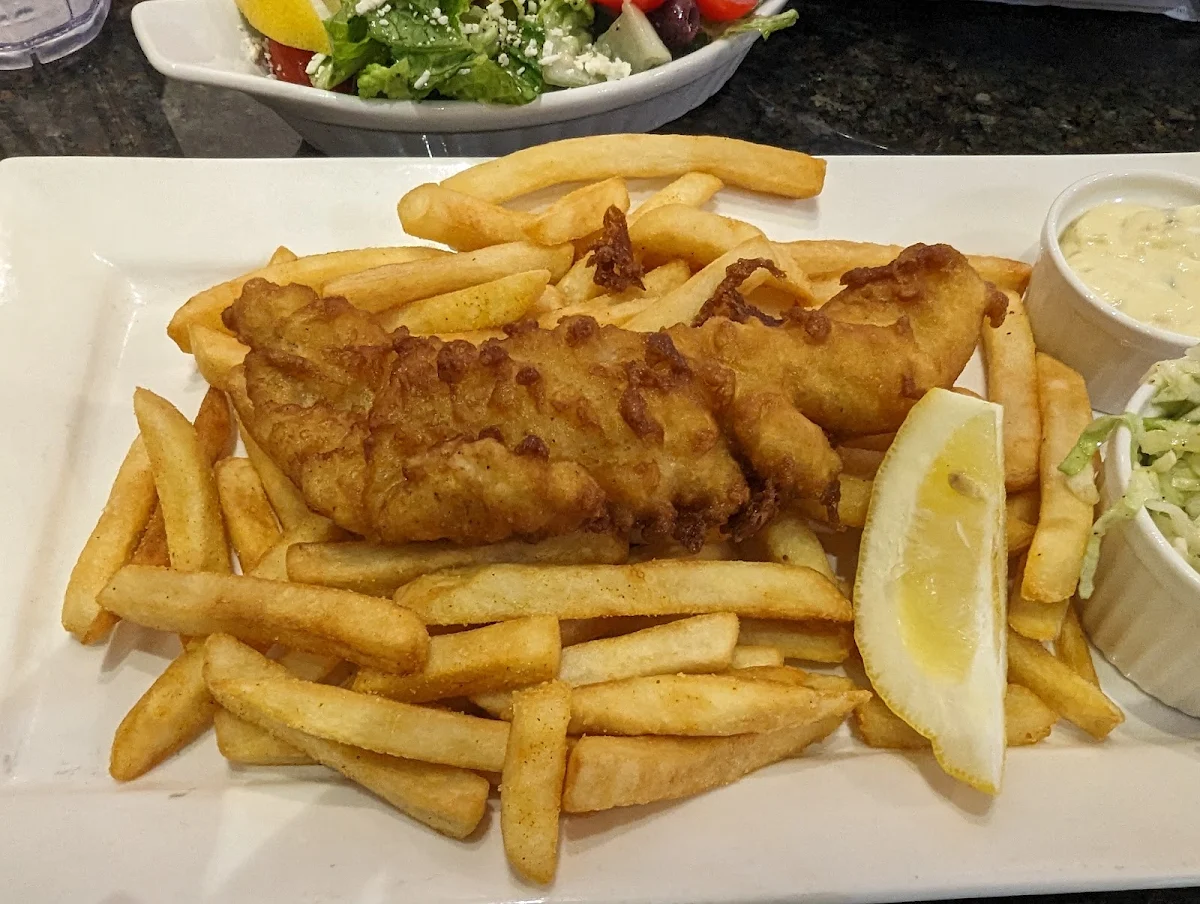 Fish & Chips, SymposiumCafeRestaurant Bolton