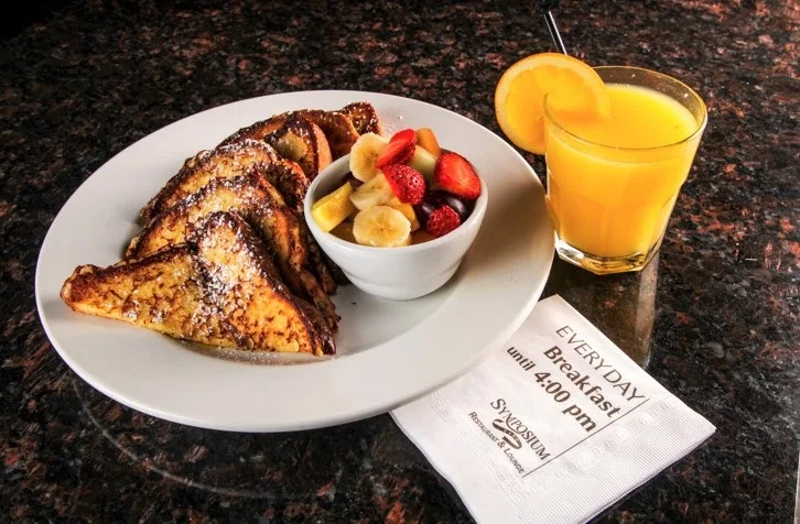 Side French Toast, SymposiumCafeRestaurant Bolton