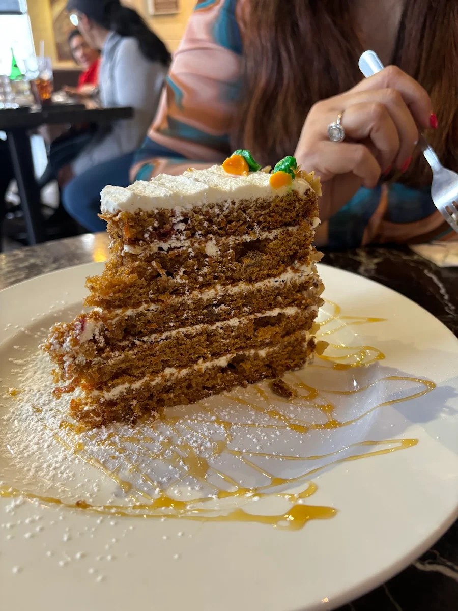 Sky High Carrot Cake, SymposiumCafeRestaurant Bolton