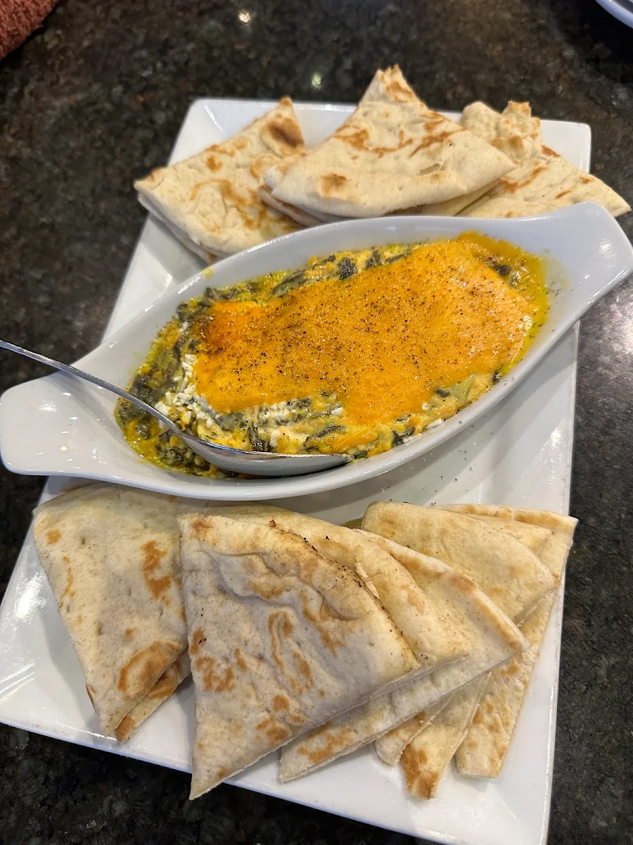Warm Spinach Dip, SymposiumCafeRestaurant Bolton