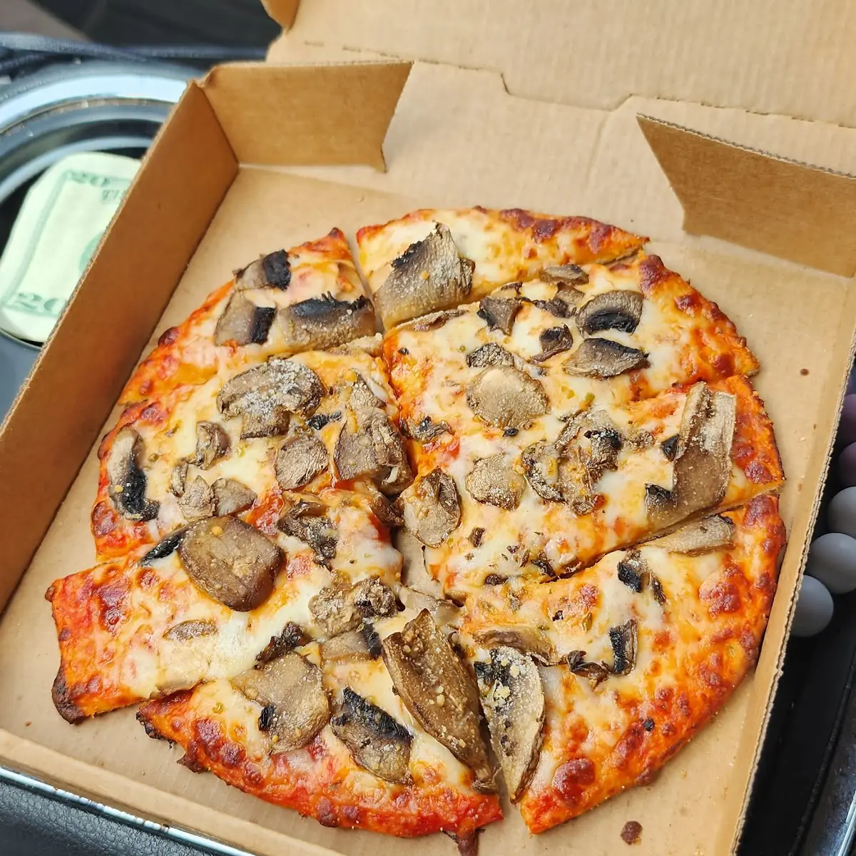7 Mushroom Pizza