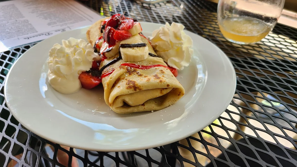 Banana Split Crepe