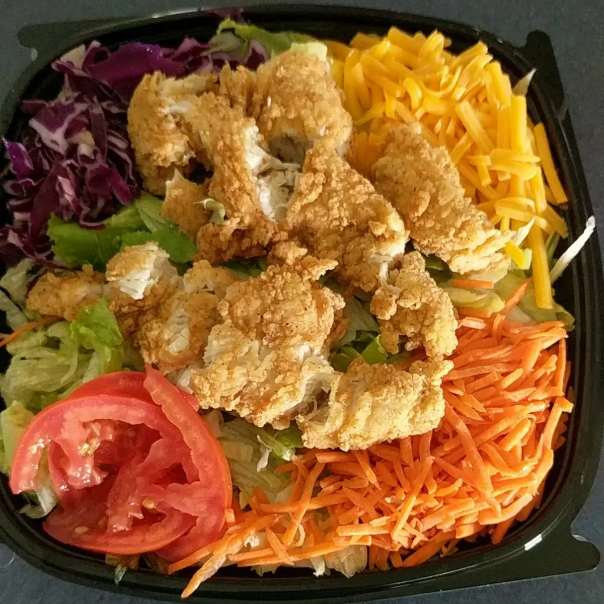 Crispy Chicken Salad