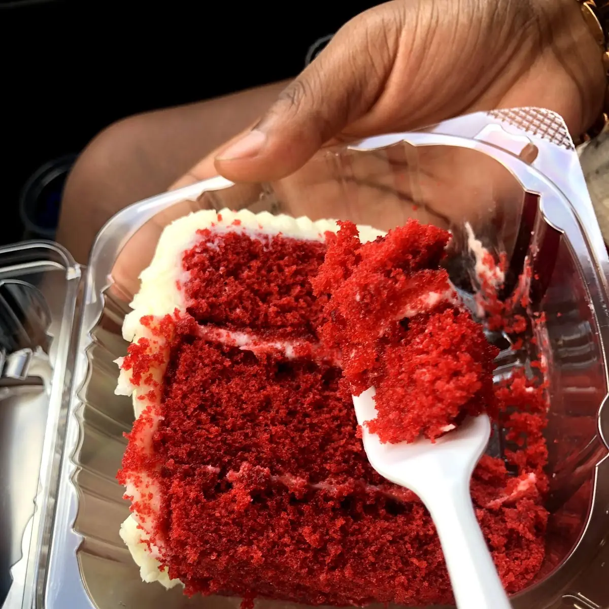 Red Velvet Cake Slice