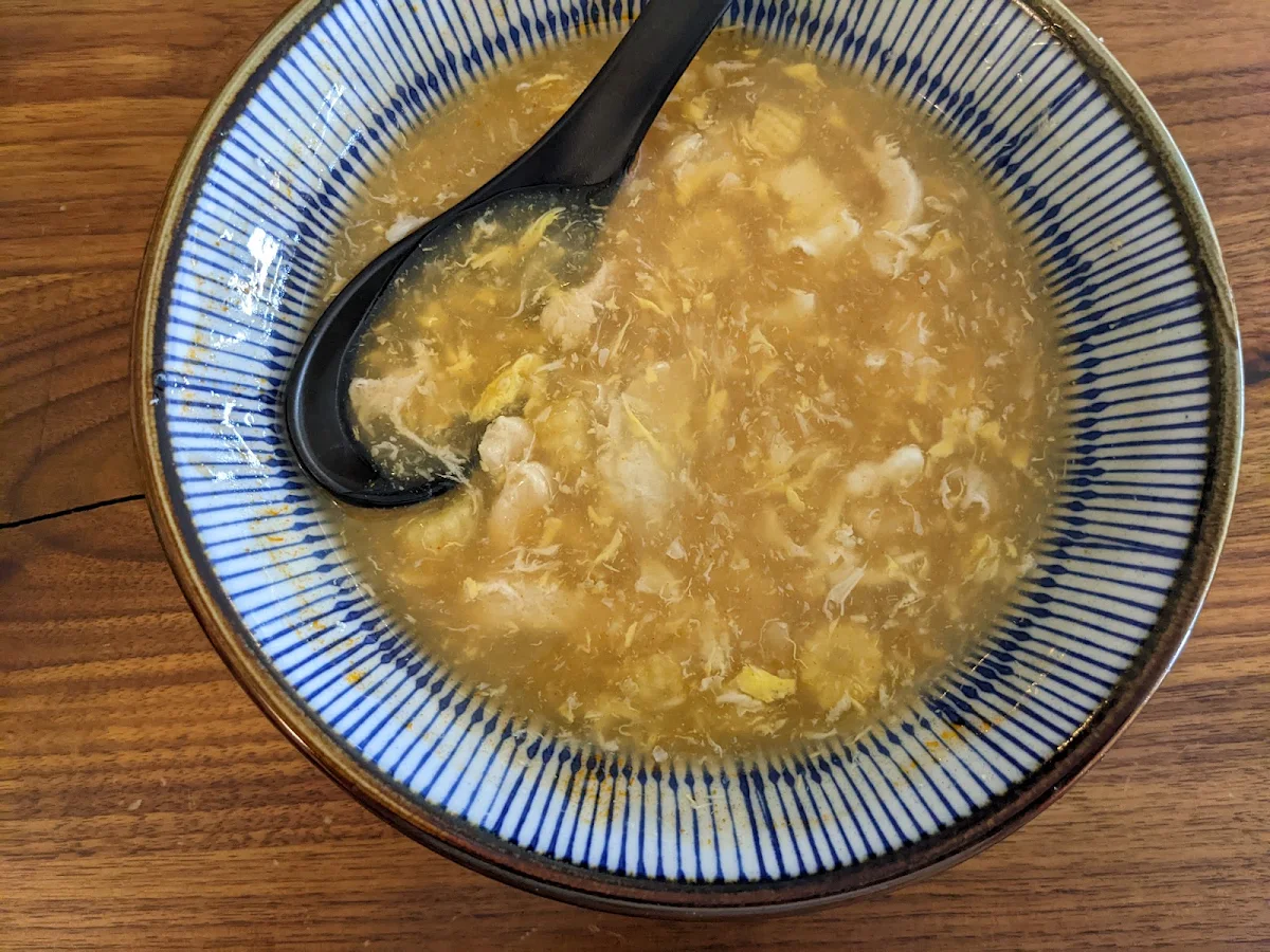 Mushroom Egg Drop Soup