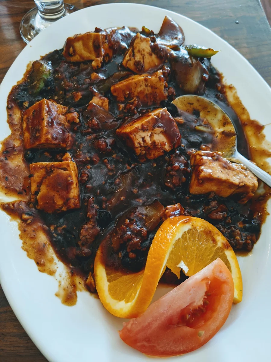 Tofu in Spicy Black Bean Sauce