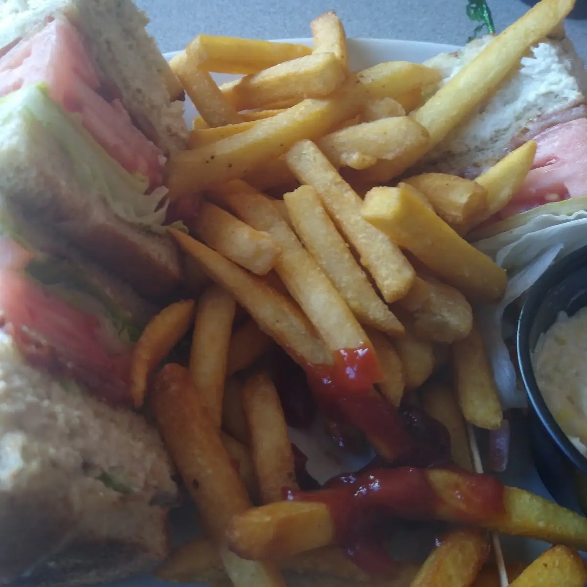 Chicken Salad Club Sandwich